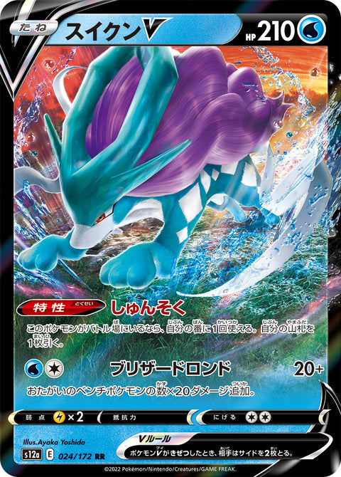 Suicune V (スイクンV) - 024/172
