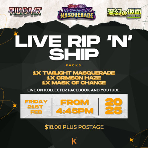 Live Pack Rip ‘N’ Ship