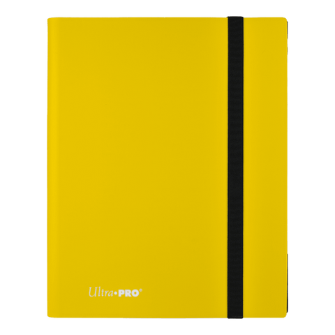 ECLIPSE PRO-Binder - 9 PKT- Lemon Yellow