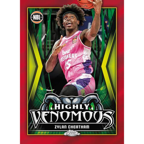 TOPPS 2024 NBL Basketball Cards - Chrome Booster Pack