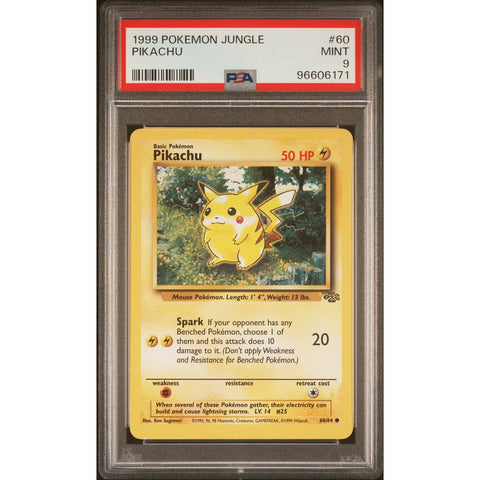 2012 POKEMON JUNGLE PIKACHU 60/64 PSA 9