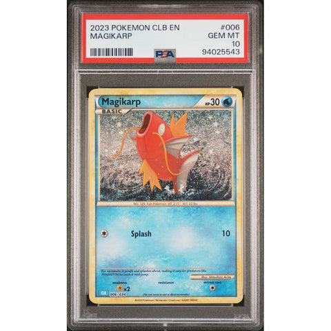 2023 POKEMON CLASSIC COLLECTION MAGIKARP 006/034 PSA 10