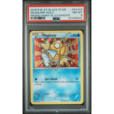 2016 POKEMON XY PROMO MAGIKARP XY143 PSA 8 1