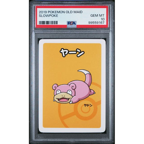 2019 POKEMON JPN OLD MAID SLOWPOKE PSA 10