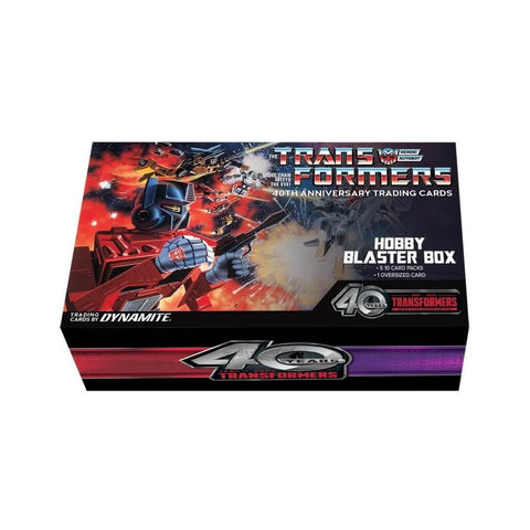 TRANSFORMERS 40TH ANNIVERSARY BLASTER BOX Series 1 DYNAMITE