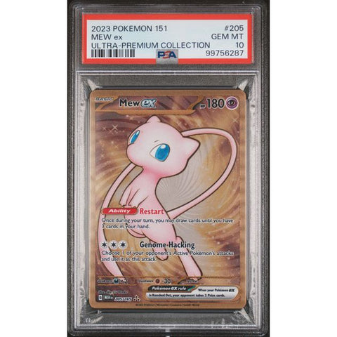 2020 POKEMON 151 ULTRA-PREMIUM COLLECTION 205 MEW EX 205/165 PSA 10