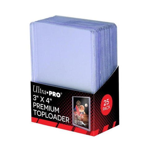 ULTRA PRO - TOPLOADER - 3x4 - Super Clear Premium (PK 25)