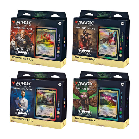 Magic The Gathering: Universes Beyond Fallout Commander Deck