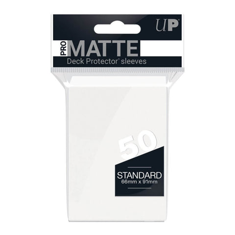 Ultra Pro - PRO LINE - DECK PROTECTOR STANDARD 50ct Pro-Matte - White