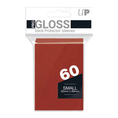 Ultra Pro - PRO LINE -DECK PROTECTOR SMALL GLOSS - 60ct Red