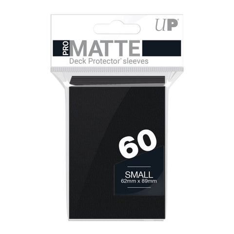 Ultra Pro - PRO LINE - DECK PROTECTOR SMALL 60ct Pro-Matte - Black