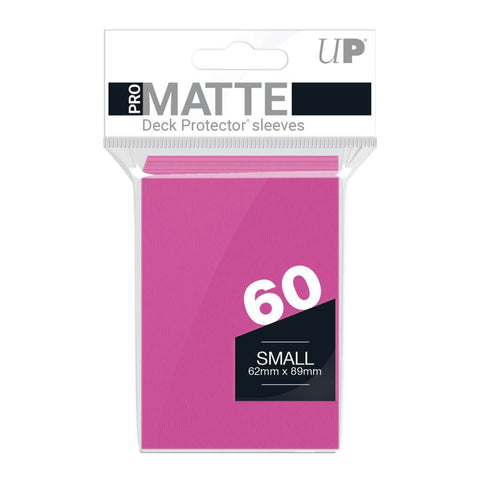 Ultra Pro - PRO LINE - DECK PROTECTOR SMALL 60ct Pro-Matte - Bright Pink