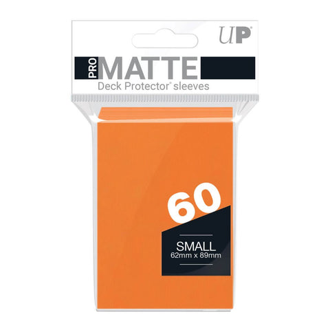 Ultra Pro - PRO LINE - DECK PROTECTOR SMALL 60ct Pro-Matte - Orange