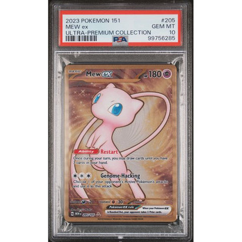 2018 POKEMON 151 ULTRA-PREMIUM COLLECTION 205 MEW EX 205/165 PSA 10