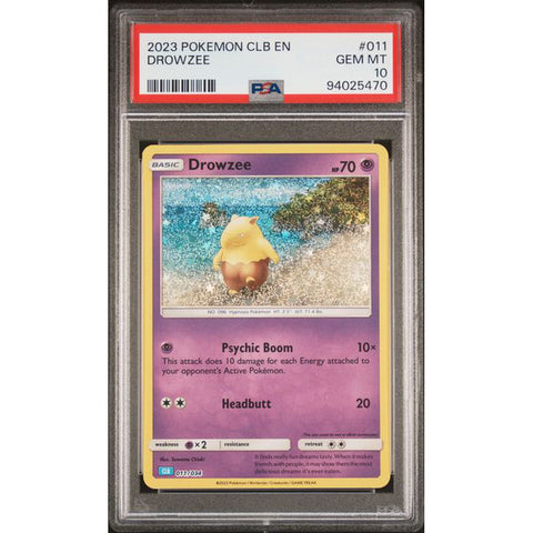 2023 POKEMON CLASSIC COLLECTION DROWZEE 011/034 PSA 10