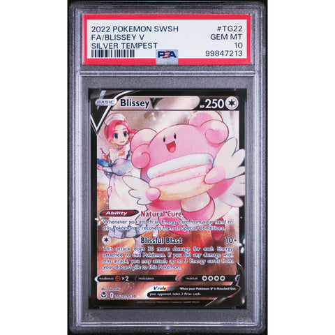 2022 POKEMON SIVER TEMPEST BLISSEY TG22/TG30 PSA 10