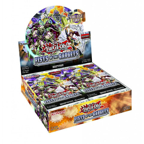 Yu-Gi-Oh! Fists Of The Gadgets Booster Box