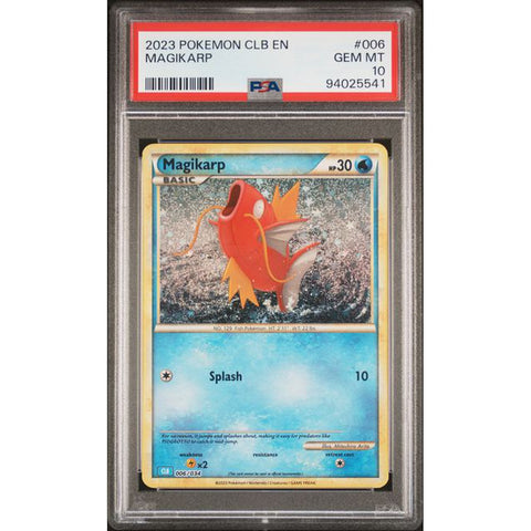 2023 POKEMON CLASSIC COLLECTION MAGIKARP 006/034 PSA 10