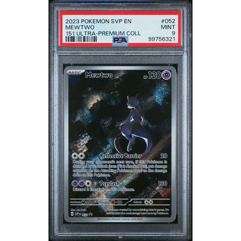 2023 POKEMON SCARLET VIOLET PROMO MEWTWO 151 SVP052 PSA 9