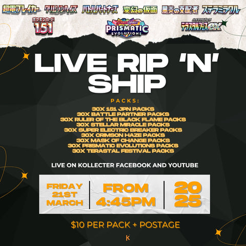 Live Pack Rip ‘N’ Ship