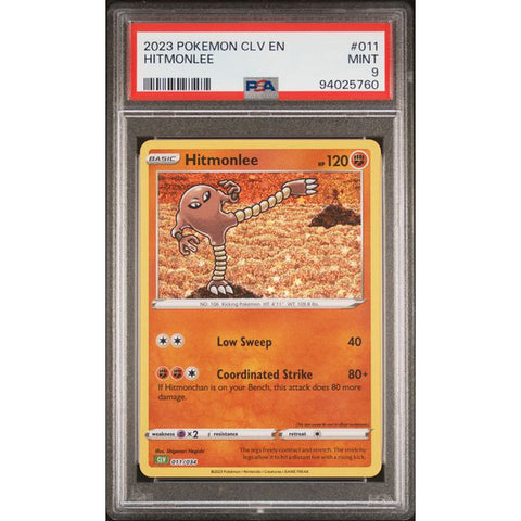 2023 POKEMON CLASSIC COLLECTION HITMONLEE 011/034 PSA 9