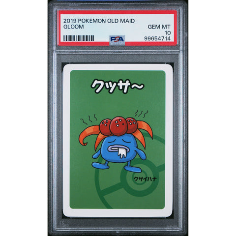 2023 POKEMON JPN OLD MAID GLOOM PSA 10