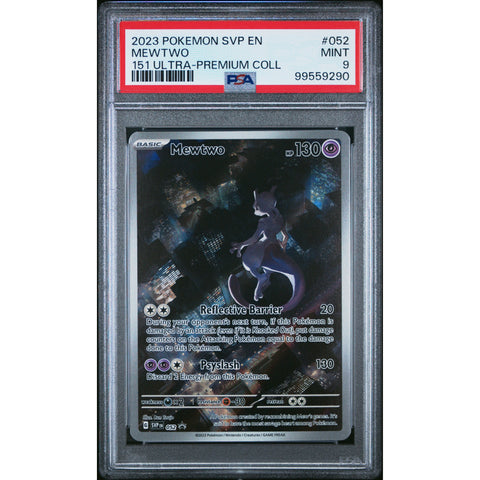 2023 POKEMON SVP PROMO MEWTWO SVP052 PSA 9