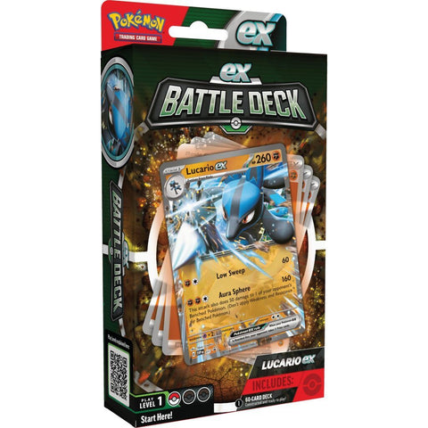 Pokemon TCG: Ampharos/Lucario EX Battle Deck