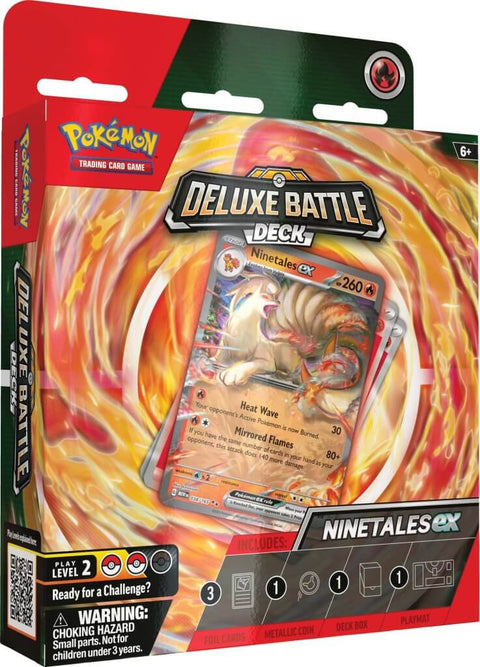 Pokemon TCG: Ninetales EX & Zapdos EX Deluxe Battle Deck