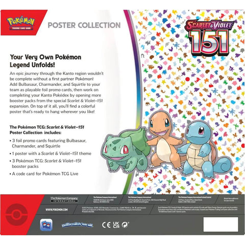 Pokemon TCG: Scarlet & Violet - 151 - Poster Collection