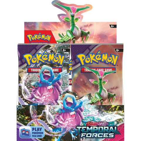 Pokemon TCG: Scarlet & Violet - Temporal Forces Booster Box