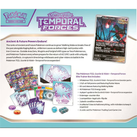 Pokemon TCG: Scarlet & Violet - Temporal Forces Elite Trainer Box