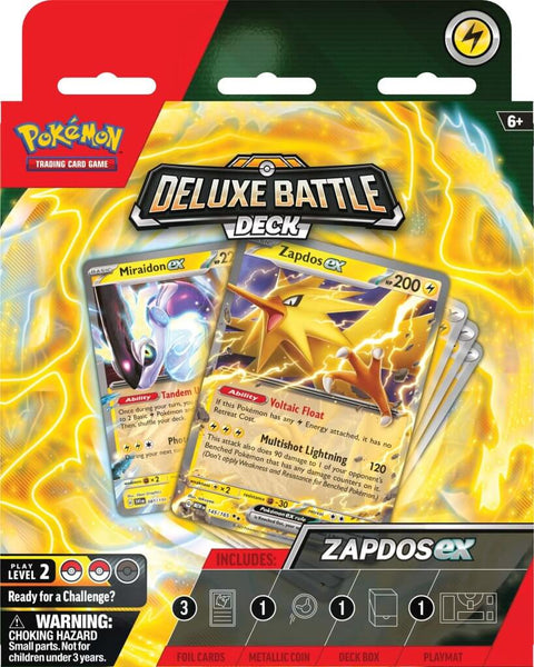 Pokemon TCG: Ninetales EX & Zapdos EX Deluxe Battle Deck