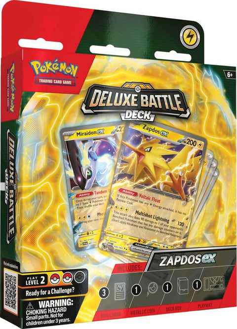 Pokemon TCG: Ninetales EX & Zapdos EX Deluxe Battle Deck