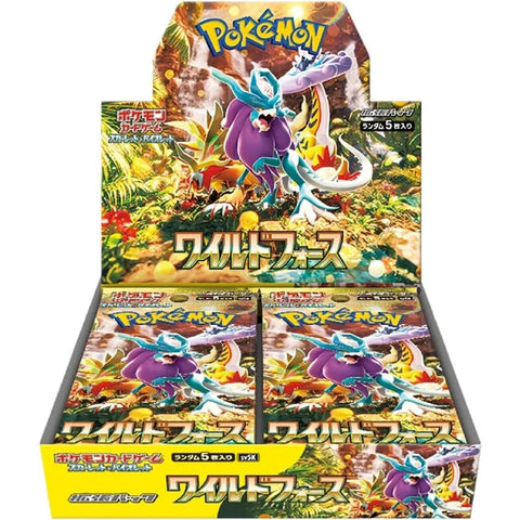 Pokémon TCG: Scarlet & Violet SV5K – Wild Forces Booster Box (Japanese)