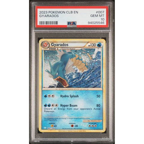 2023 POKEMON CLASSIC COLLECTION GYARADOS 007/034 PSA 10