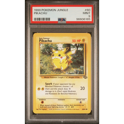 2006 POKEMON JUNGLE PIKACHU 60/64 PSA 9