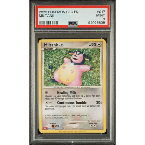 2023 POKEMON CLASSIC COLLECTION MILTANK 017/034 PSA 9