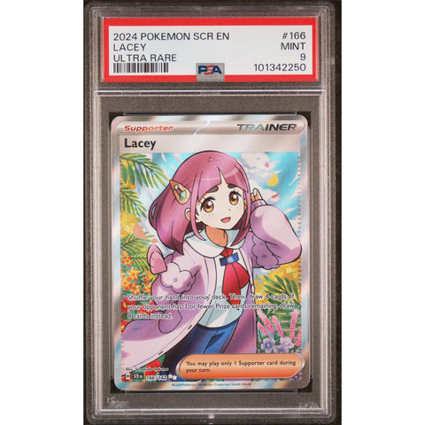 2024 POKEMON STELLAR CROWN LACEY 166/142 PSA 9