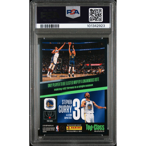 2024 NBA PANINI TOP CLASS STEPHEN CURRY UNBEATABLE 268 PSA 9