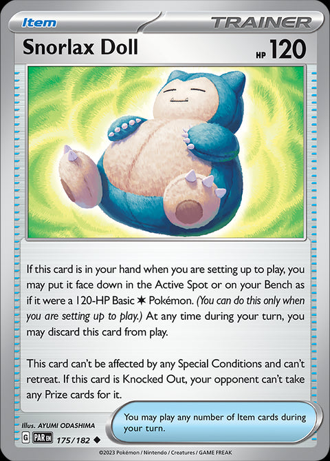 Snorlax Doll - 175/182