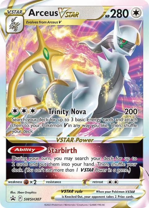 Arceus VSTAR - SWSH307