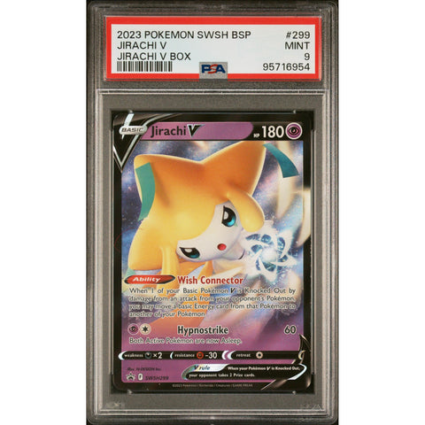 2023 POKEMON SWORD & SHIELD PROMOS JIRACHI SWSH299 PSA 9 1