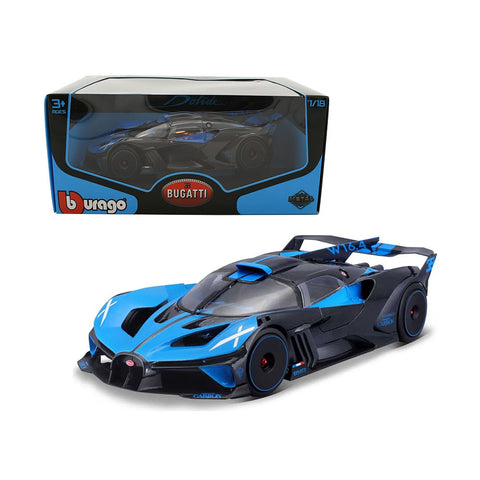 1:18 2022 Bugatti Bolide Blue & Black
