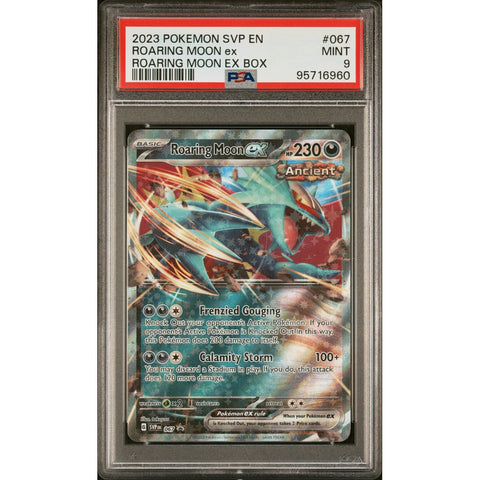 2023 POKEMON SCARLET VIOLET PROMO ROARING MOON SVP067 PSA 9