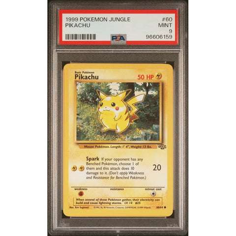 2000 POKEMON JUNGLE PIKACHU 60/64 PSA 9