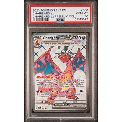 2023 POKEMON SCARLET PROMO 056 CHARIZARD SVP056 PSA 10 2