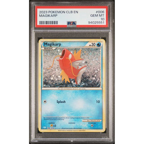 2023 POKEMON CLASSIC COLLECTION MAGIKARP 006/034 PSA 10