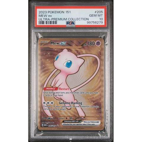 2012 POKEMON 151 ULTRA-PREMIUM COLLECTION 205 MEW EX 205/165 PSA 10