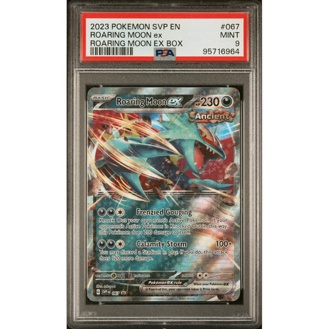 2023 POKEMON SCARLET VIOLET PROMO ROARING MOON SVP067 PSA 9